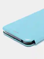 Голубой чехол-книжка для Redmi 10C / 10С NFC / Poco C40