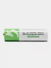 Аккумуляторные батарейки с зарядкой от USB, тип АА, пальчиковые 14500