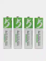 Аккумуляторные батарейки с зарядкой от USB, тип АА, пальчиковые 14500