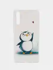 Морской силиконовый чехол на Samsung Galaxy A50/A30s / Самсунг А50/А30s прозрачный, с рисунком