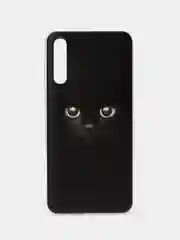 Шоколадный силиконовый чехол на Samsung Galaxy A50/A30s / Самсунг А50/А30s прозрачный, с рисунком
