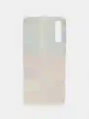 Бордовый силиконовый чехол на Samsung Galaxy A50/A30s / Самсунг А50/А30s прозрачный, с рисунком
