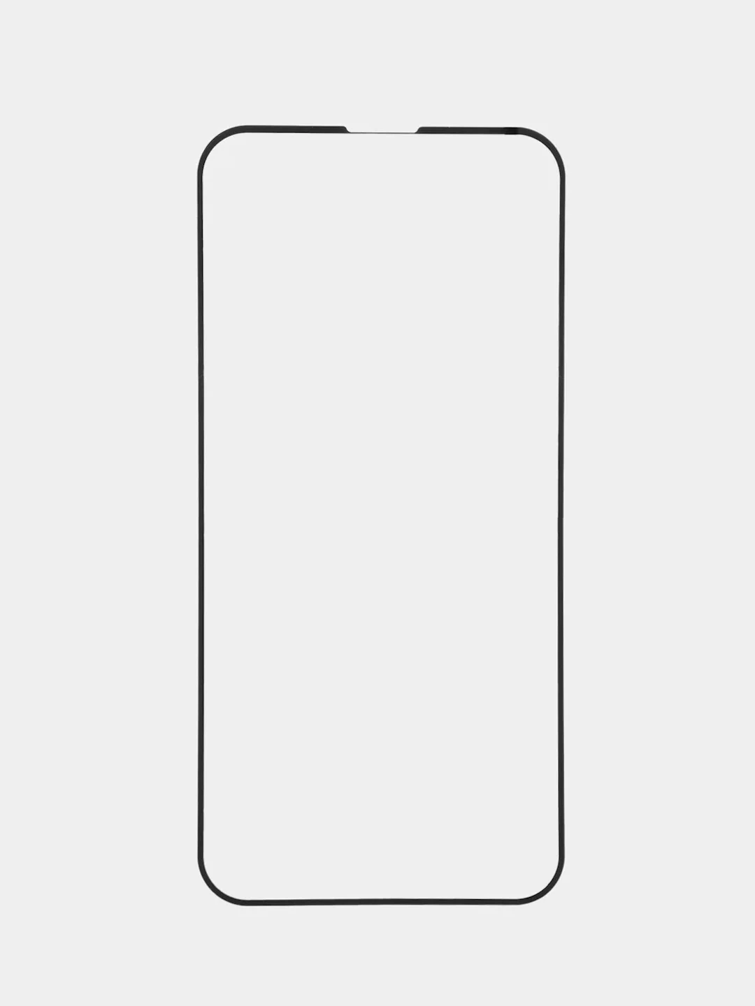 Прозрачный защитное стекло BROSCORP для iPhone 13, 13 Pro, 14 с олеофобным покрытием закаленное