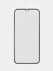 1-2 шт стекло для iPhone 12, 12 Pro защитное ROSCO прозрачное с олеофобное с черной рамкой