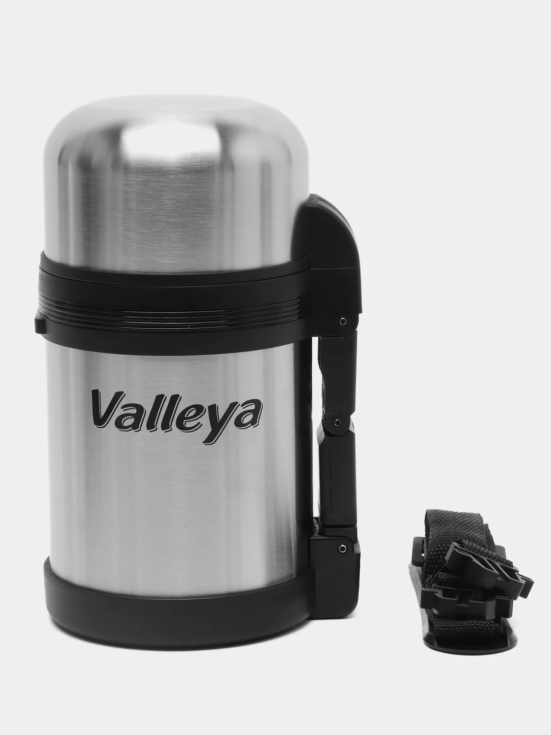 Термос универсальный Valleya, 800 мл, для еды и напитков, из нержавеющей стали