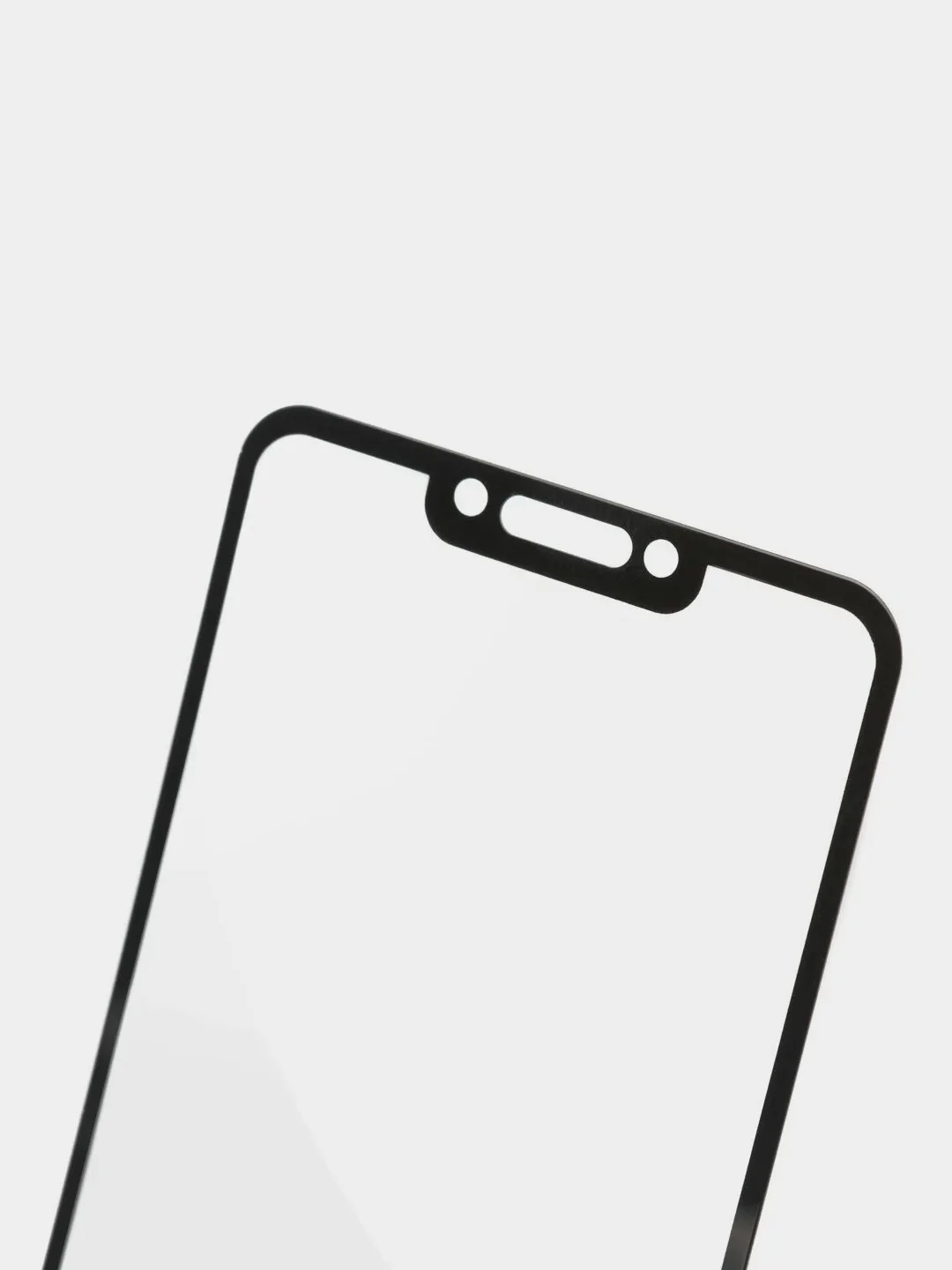 Защитное стекло ROSCO для Huawei Mate 20 Lite с олеофобным покрытием и черной рамкой