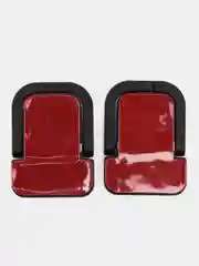 Угольный металлическая подставка для ноутбука / Ножки для ноутбука, комплект 2 шт