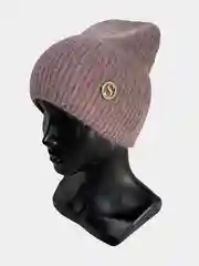 Шапка зимняя женская из ангорки, пушистая  на флисе