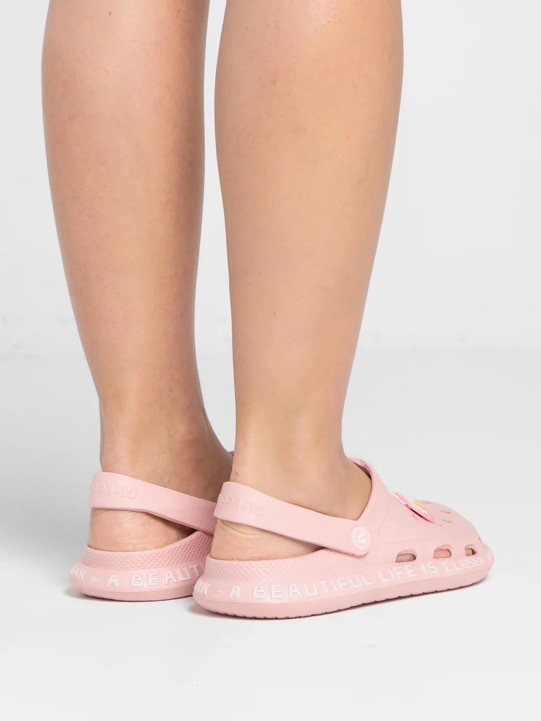 Розовый сабо женские IZI, размеры 37-40