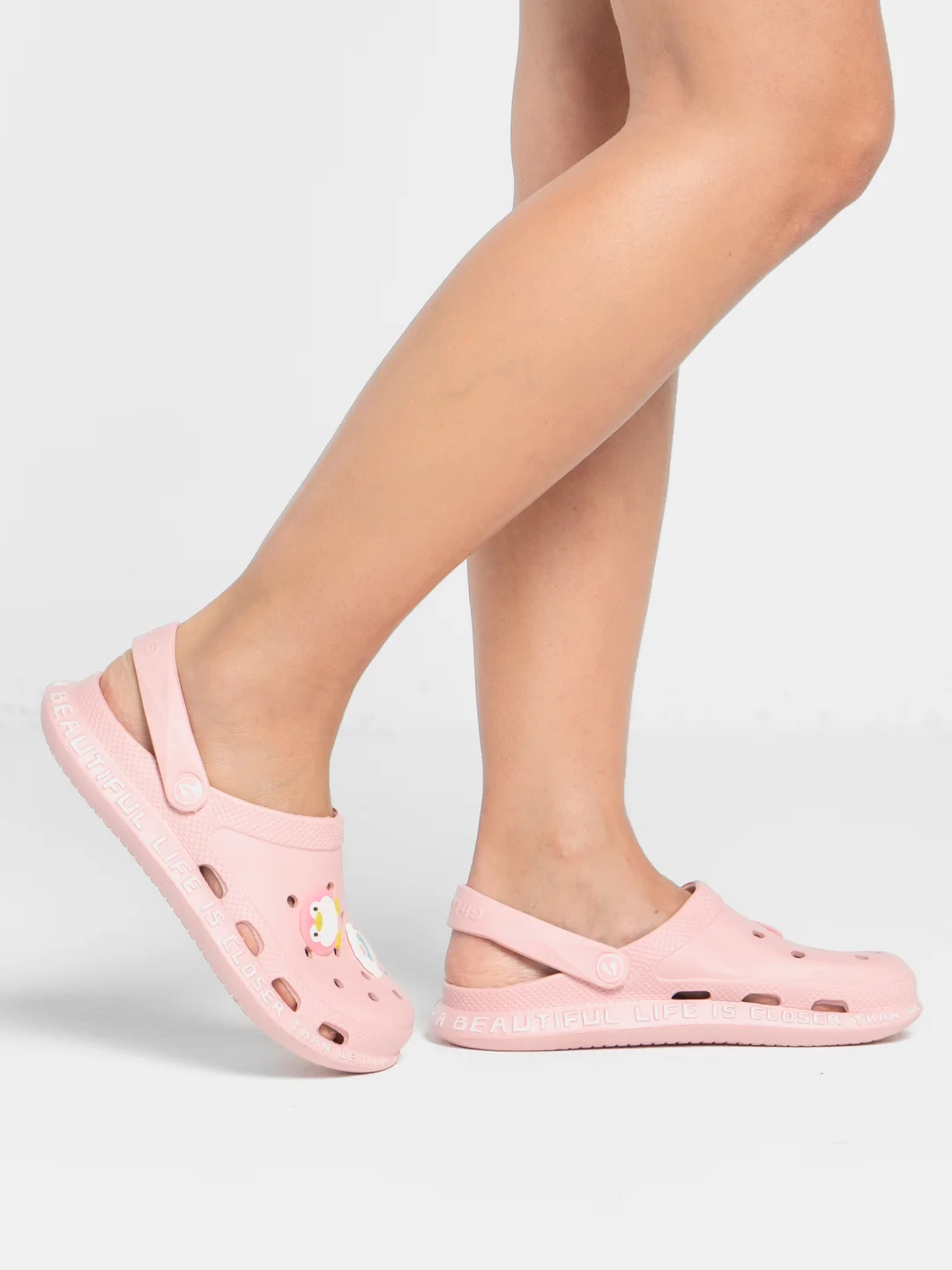 Розовый сабо женские IZI, размеры 37-40