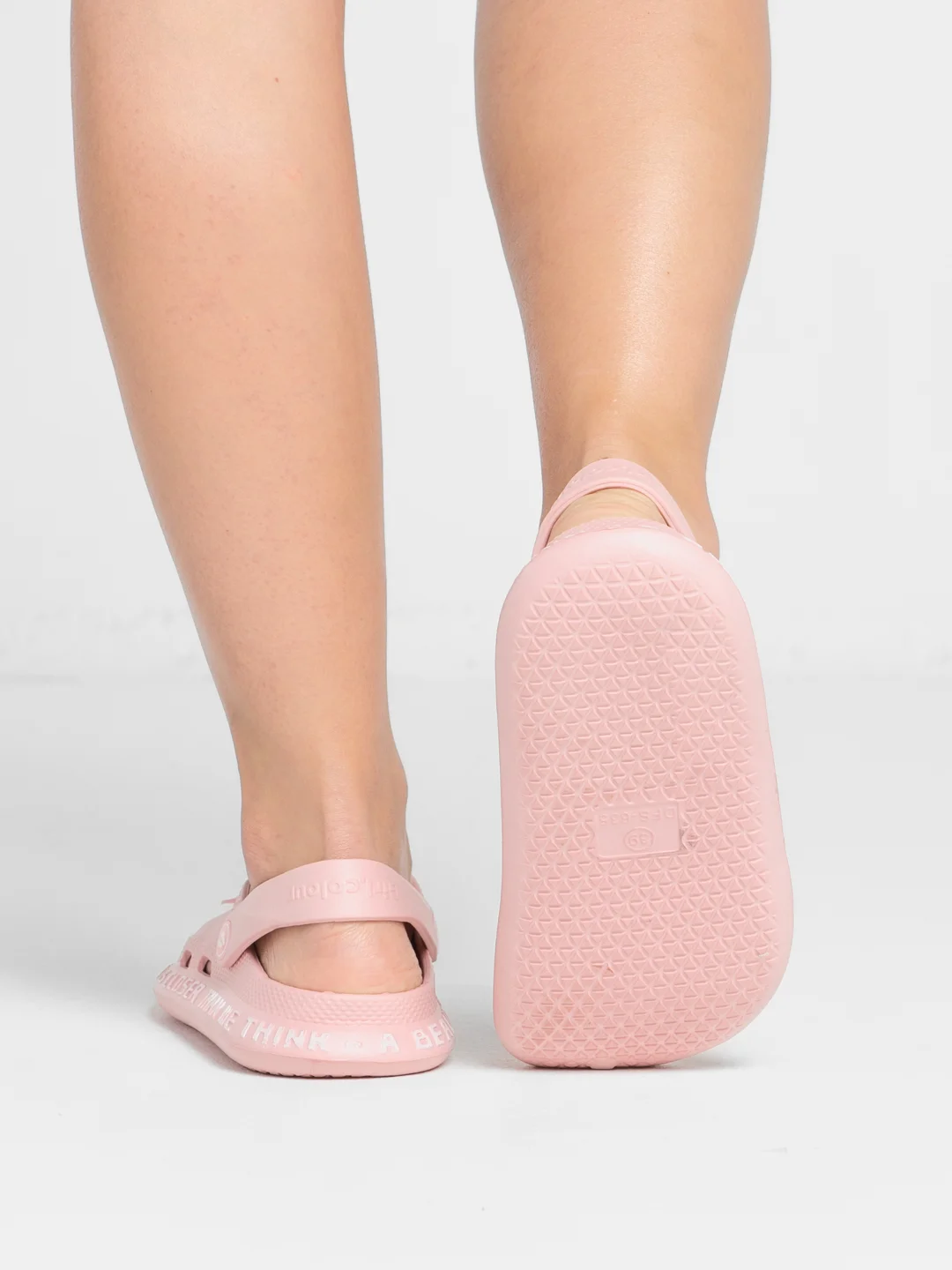 Розовый сабо женские IZI, размеры 37-40