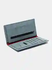 Голубой кошелек женский, ультратонкий