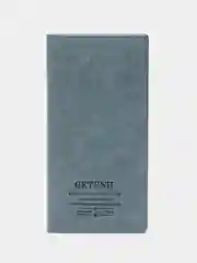 Голубой кошелек женский, ультратонкий