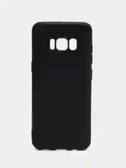 Черный чехол Samsung Galaxy S8, Самсунг Галакси С8 силиконовый