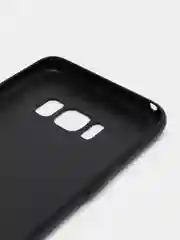 Черный чехол Samsung Galaxy S8, Самсунг Галакси С8 силиконовый