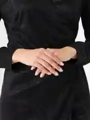 Черный платье вечернее