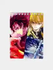 Блокнот аниме Клинок рассекающий демонов Demon Slayer