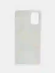 Мятный чехол Samsung Galaxy A03s силиконовый с рисунком (Самсунг Галакси А03с)