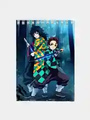 Конфетный блокнот аниме Клинок рассекающий демонов Demon Slayer