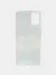 Темно-синий чехол Samsung Galaxy A03s силиконовый с рисунком (Самсунг Галакси А03с)