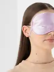 Сиреневый маска для сна шелковая, 22 х 10 см