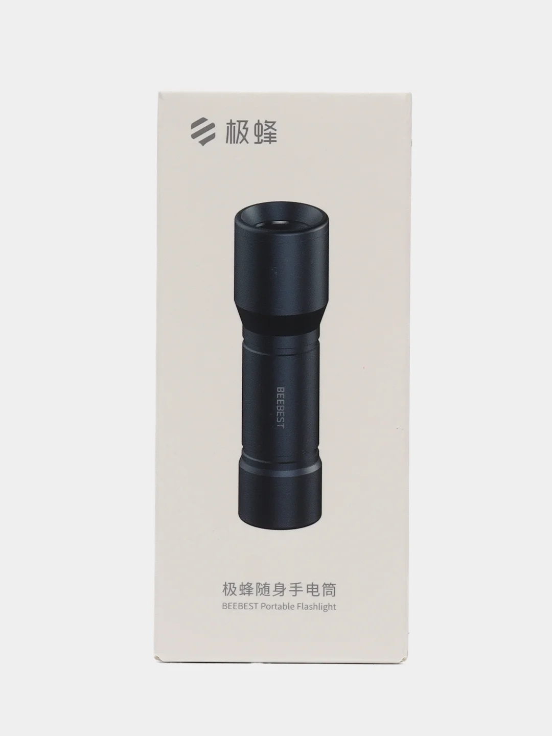 Черный фонарик Xiaomi Beebest Portable Flashlight ZIM F1