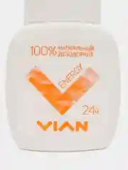 Оранжевый дезодорант натуральный VIAN / ВИАН