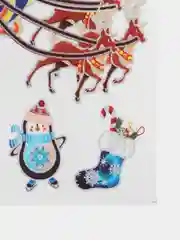 Вишнёвый новогодние наклейки на окно , стекло, зеркало