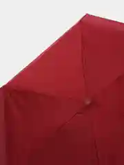 Бордовый зонт с футляром карманный