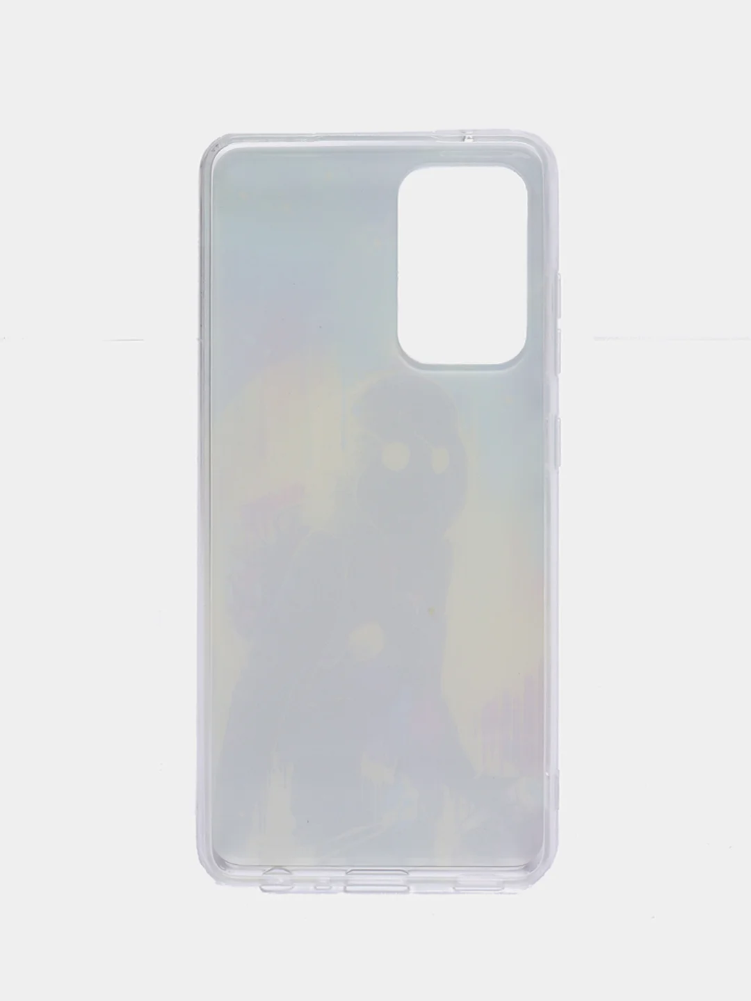 Тёмно-зелёный чехол Samsung Galaxy A52 / A52s силиконовый, с рисунком (Самсунг Галакси А52)