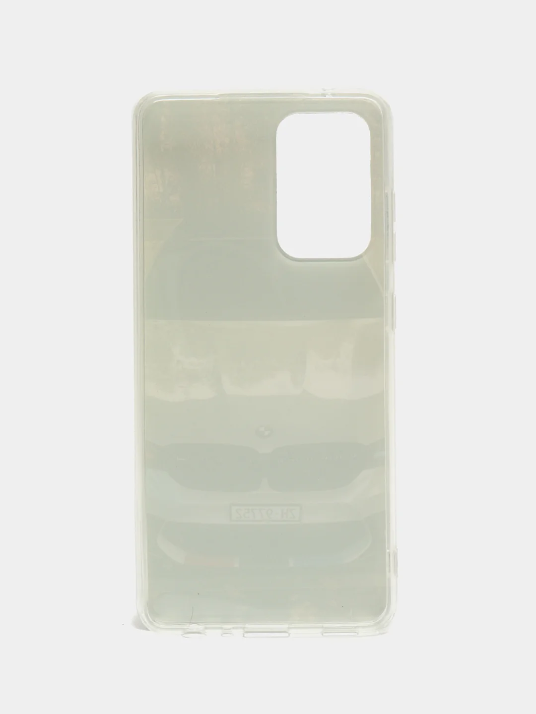 Хаки чехол Samsung Galaxy A52 / A52s силиконовый, с рисунком (Самсунг Галакси А52)
