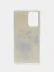 Желтый чехол Samsung Galaxy A52 / A52s силиконовый, с рисунком (Самсунг Галакси А52)