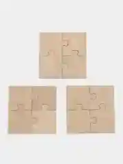 Деревянный пазл для малышей 3 шт