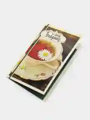 Зеленый открытка "Любимой Бабушке"
