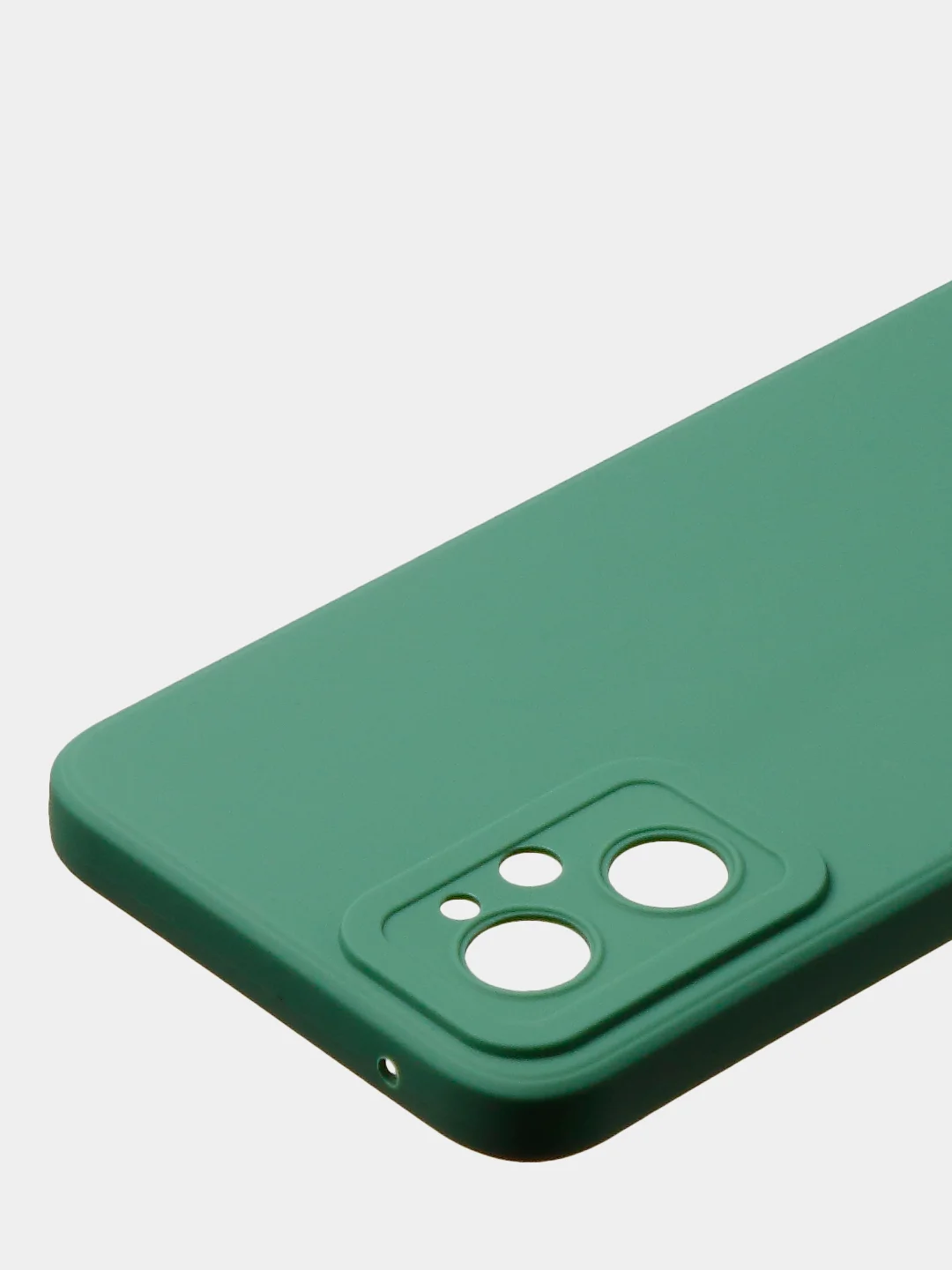Зеленый чехол для Realme 9i (4G)/ Oppo A36 / Oppo A96 (4G) матовый с дополнительной защитой камеры