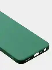 Зеленый чехол для Realme 9i (4G)/ Oppo A36 / Oppo A96 (4G) матовый с дополнительной защитой камеры