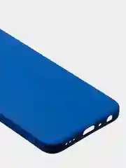Синий чехол для Realme 9i (4G)/ Oppo A36 / Oppo A96 (4G) матовый с дополнительной защитой камеры