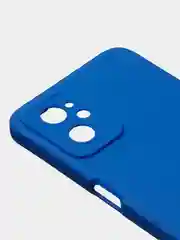 Синий чехол для Realme 9i (4G)/ Oppo A36 / Oppo A96 (4G) матовый с дополнительной защитой камеры