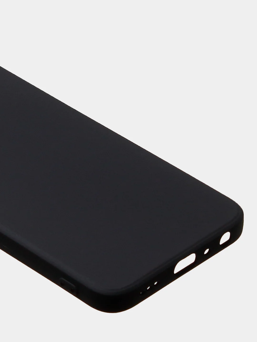 Черный чехол для Realme 9i (4G)/ Oppo A36 / Oppo A96 (4G) матовый с дополнительной защитой камеры