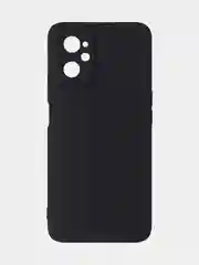 Черный чехол для Realme 9i (4G)/ Oppo A36 / Oppo A96 (4G) матовый с дополнительной защитой камеры