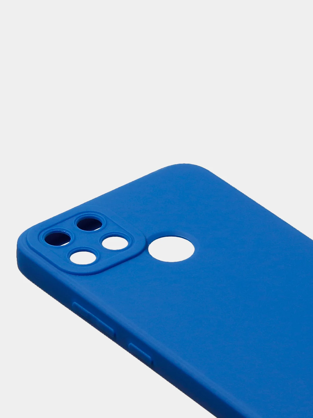 Зеленый чехол для Realme C21Y, матовый, с дополнительной защитой камеры