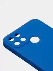 Зеленый чехол для Realme C21Y, матовый, с дополнительной защитой камеры