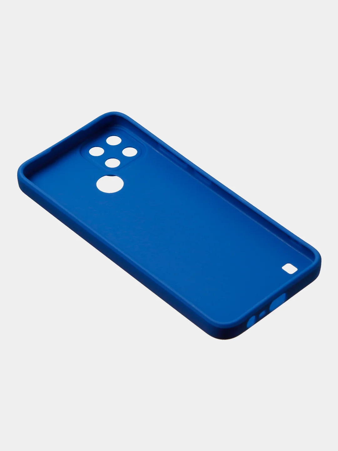 Зеленый чехол для Realme C21Y, матовый, с дополнительной защитой камеры