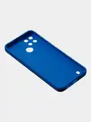 Зеленый чехол для Realme C21Y, матовый, с дополнительной защитой камеры