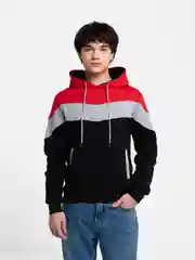 Черный толстовка с капюшоном мужская