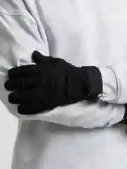 Черный перчатки тактические с защитой костяшек утепленные