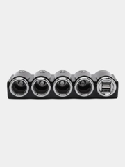 Разветвитель прикуривателя на 4 гнезда + 2хUSB разъёма