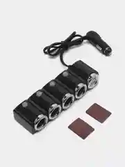 Разветвитель прикуривателя на 4 гнезда + 2хUSB разъёма