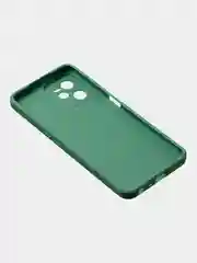 Зеленый чехол для Realme C35 / Realme Narzo 50A Prime, матовый, с дополнительной защитой камеры