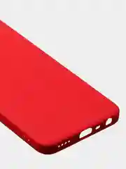 Красный чехол для Realme C35 / Realme Narzo 50A Prime, матовый, с дополнительной защитой камеры